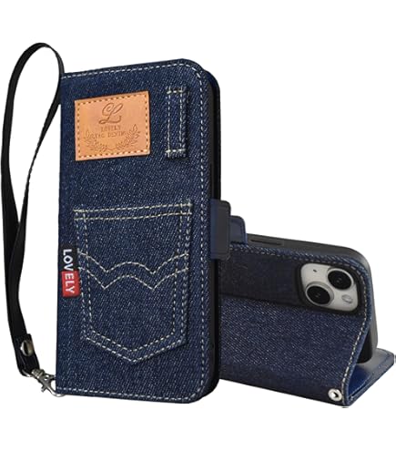 Google Pixel 6 新品デニムケース付き Amazon.co.jp: LOOF DENIM デニム生地 手帳型 スマホケース for Google